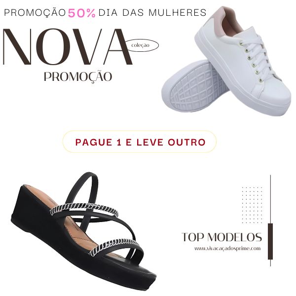 Sandália Dakota + sapato social feminino ultimas unidades