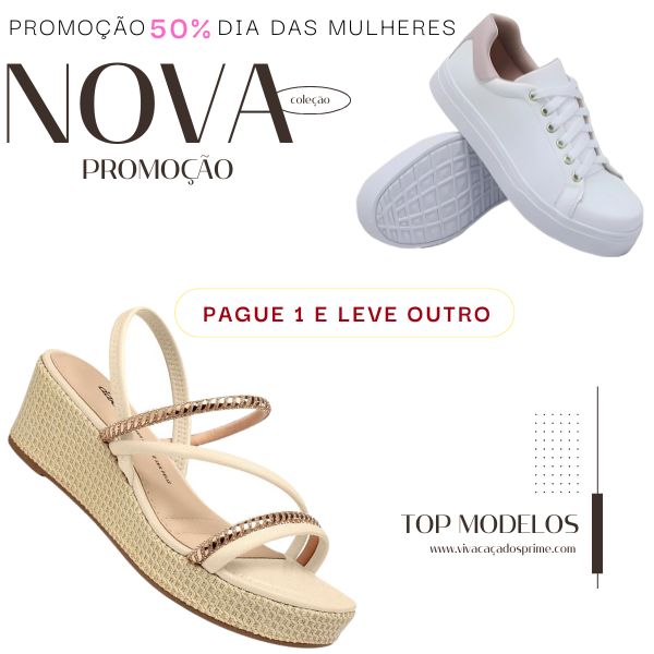 Sandália Dakota + sapato social feminino ultimas unidades