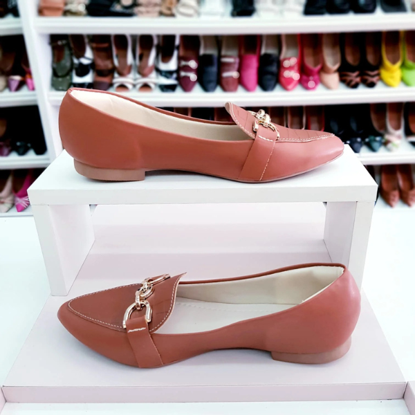 Sapatilha Mocassim Vanessa Caramelo