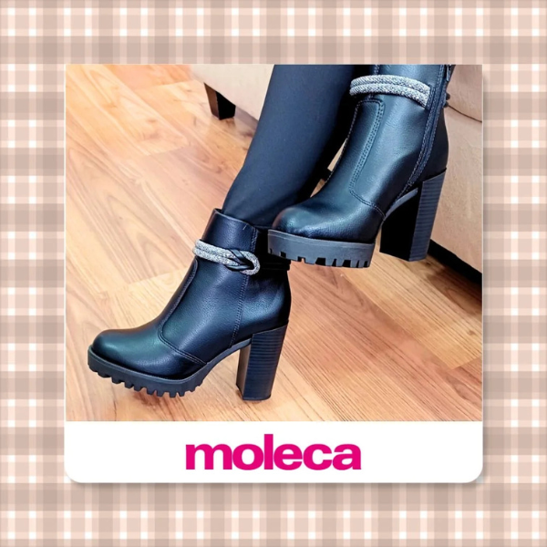 Bota Moleca Preta